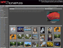 Tablet Screenshot of myolympus.org